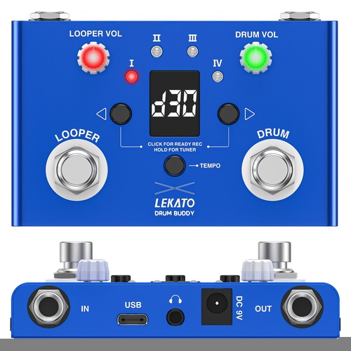 Lekato drum looper - looper, pedal
